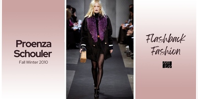 Proenza Schouler Fall Winter 2010 Flashback Fashion MIIEN