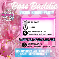 Baddie Boss Vision Board Party Tickets, Sat, Jan 13, 2024 at 6:00 PM