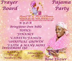 Prayer Board Pajama Party