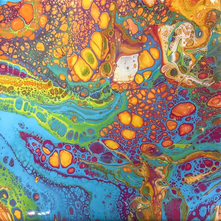 Acrylic Pouring Medium Paint and Sip Brisbane 12.12.19