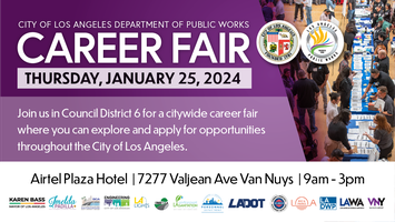 City of LA Public Works Career Fair Tickets, Thu, Nov 2, 2023 at 9:00 ...