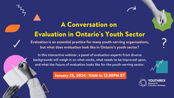 A Conversation On Evaluation In Ontario S Youth Sector Tickets Thu 25   Logo.20240108 170348