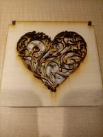 Wooden Hearts Ornament, laser, holiday, make and take, Valentines Day, Lake  Michigan College, Benton Harbor, February 8 2024