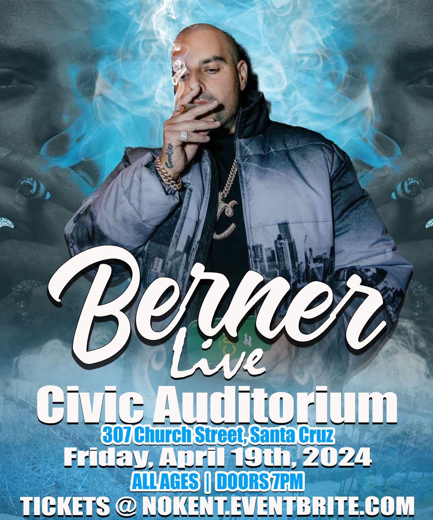 BERNER LIVE IN SANTA CRUZ Tickets Fri Apr 19 2024 at 7 00 PM