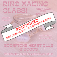 Ring making class! Tickets, Fri, Jan 19, 2024 at 3:00 PM