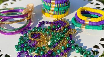 mardi gras jewellery