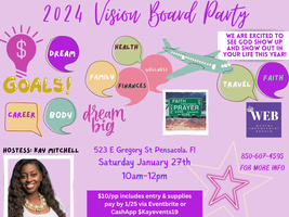 2024 Vision Board Party!, Restaurant NOLA, Pensacola, January 27