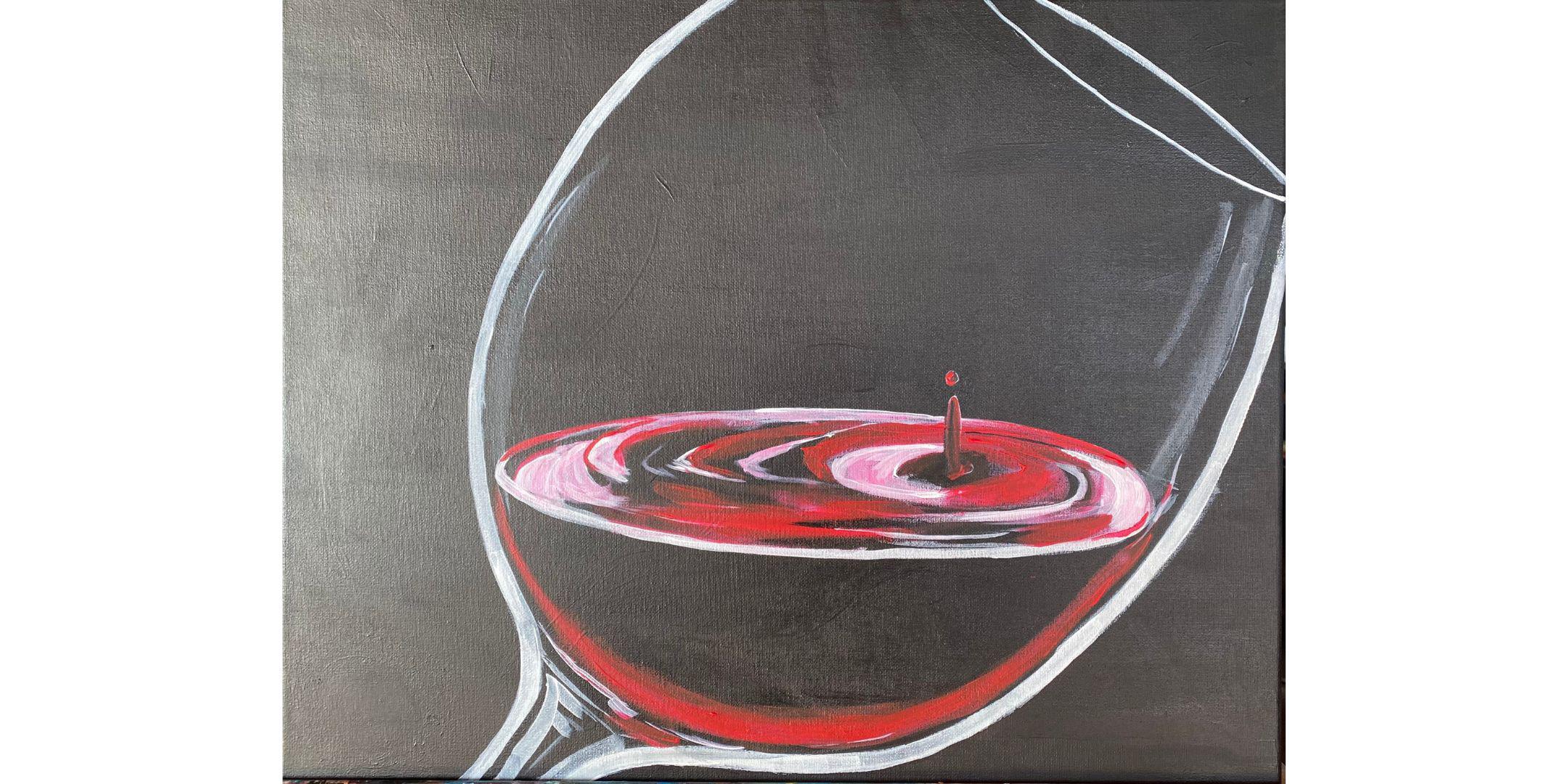 Pouring Wine Canvas & Sign Painting