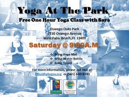 Yoga At The Park, Oswego Oaks Park, West Palm Beach, 14 January to