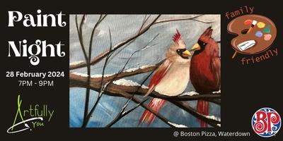 28 February 2024 Paint Night Boston Pizza Waterdown Tickets Wed 28   Logo.20240118 144752