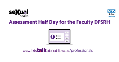 Assessment Half Day for the Faculty DFSRH Tickets Wed 2 Oct 2024