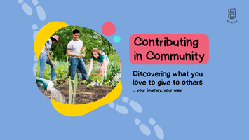 Contributing in Community: Discovering what you love to give [live ...