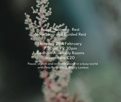 Slow Yoga And Guided Rest Tickets, Thu 29 Feb 2024 At 19:30, 40% OFF
