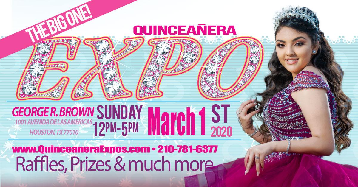 Houston Quinceanera Expo 03-01-2020 at George R. Brown Tickets At The Door $ 9.99 Dollars