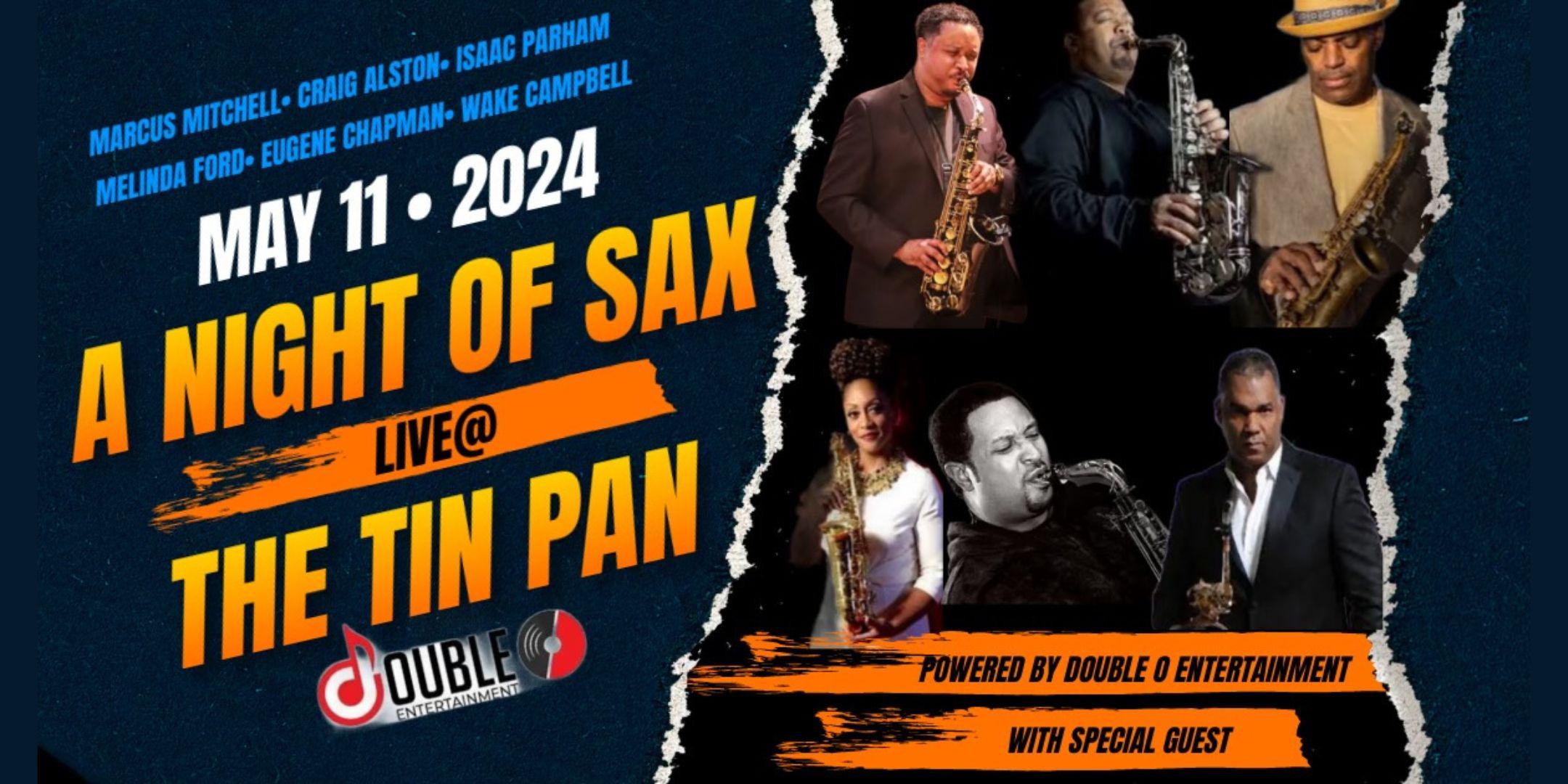 A Night of Sax Tickets Sat May 11 2024 at 8 00 PM Eventbrite