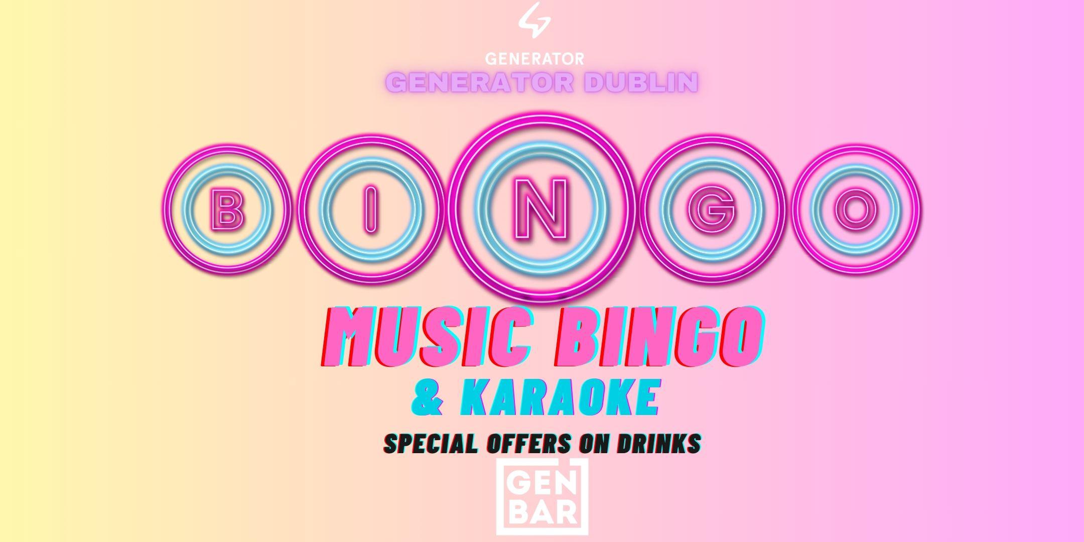 Music bingo & Karaoke Tickets, Sun 11 Feb 2024 at 19:00