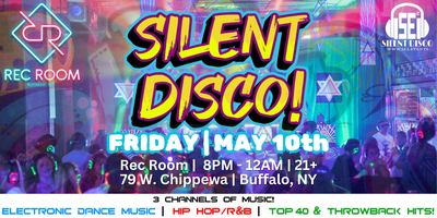 SILENT DISCO Rec Room 5 10 24 Tickets Fri May 10 2024 at 8