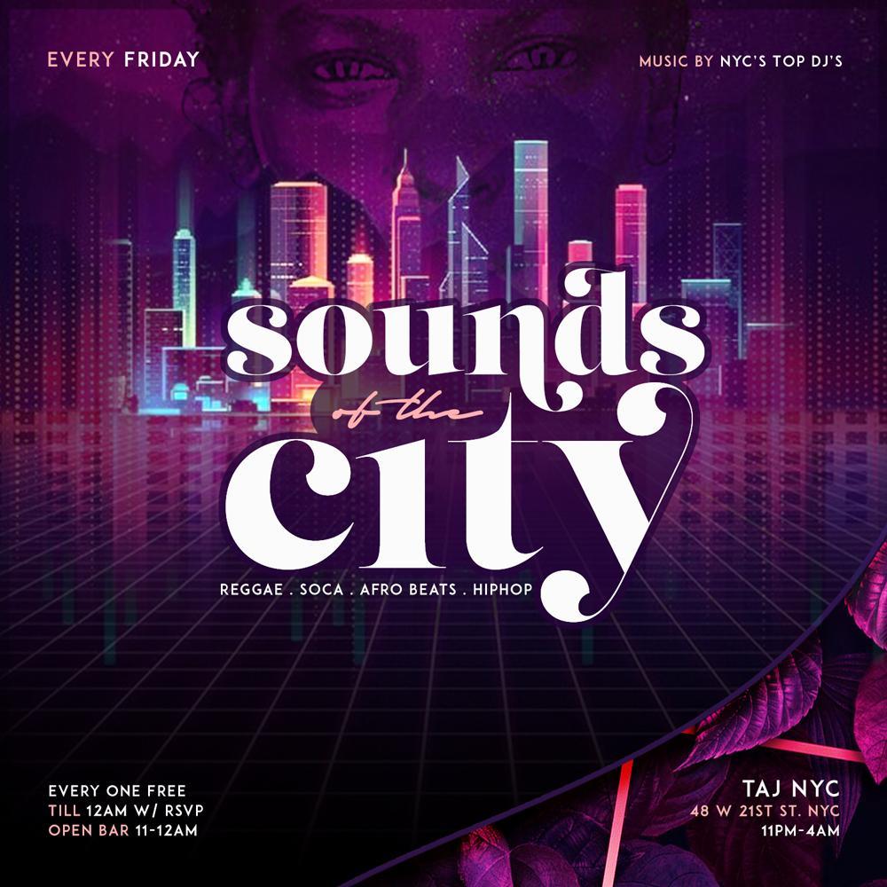 Sounds of the City| Open Bar & Free entry