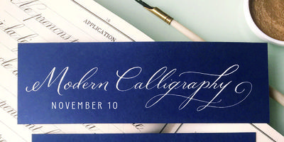 Modern Calligraphy With Allie Hasson - 