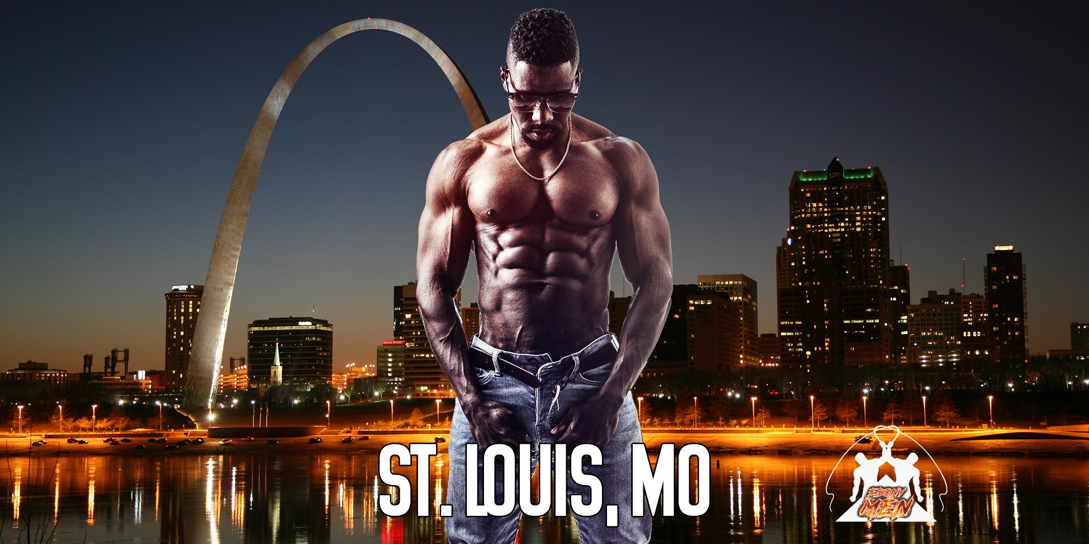 Ebony Men Black Male Revue Strip Clubs & Black Male Strippers St. Louis, MO 8-10PM