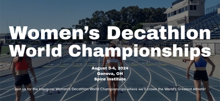 Inaugural Women's Decathlon World Championships Tickets, Sat, Aug