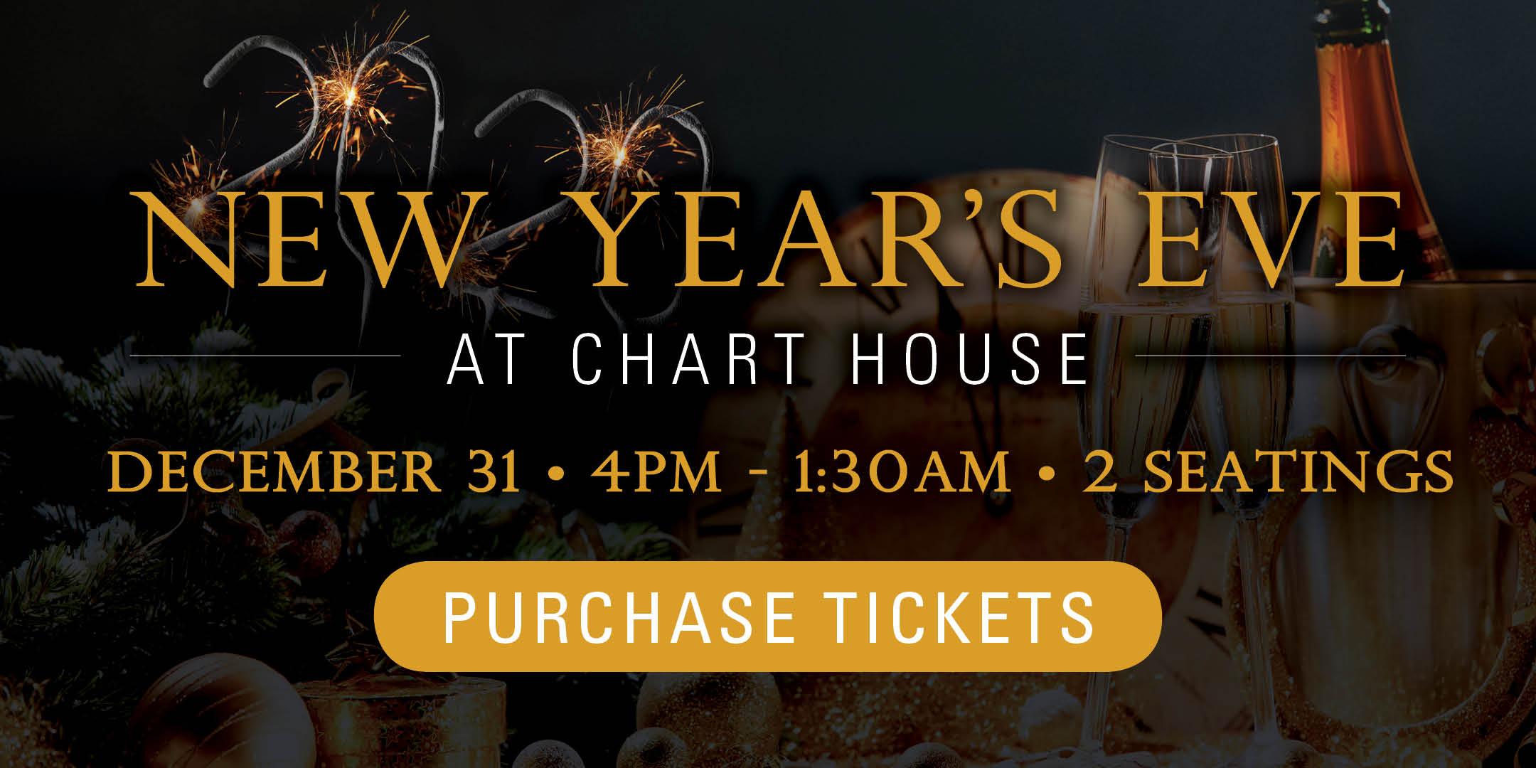 Chart House New Year's Eve 2019 Philadelphia, PA 31 DEC 2019