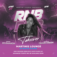 RNB Takeover Tickets, Sat, Apr 27, 2024 at 9:00 PM