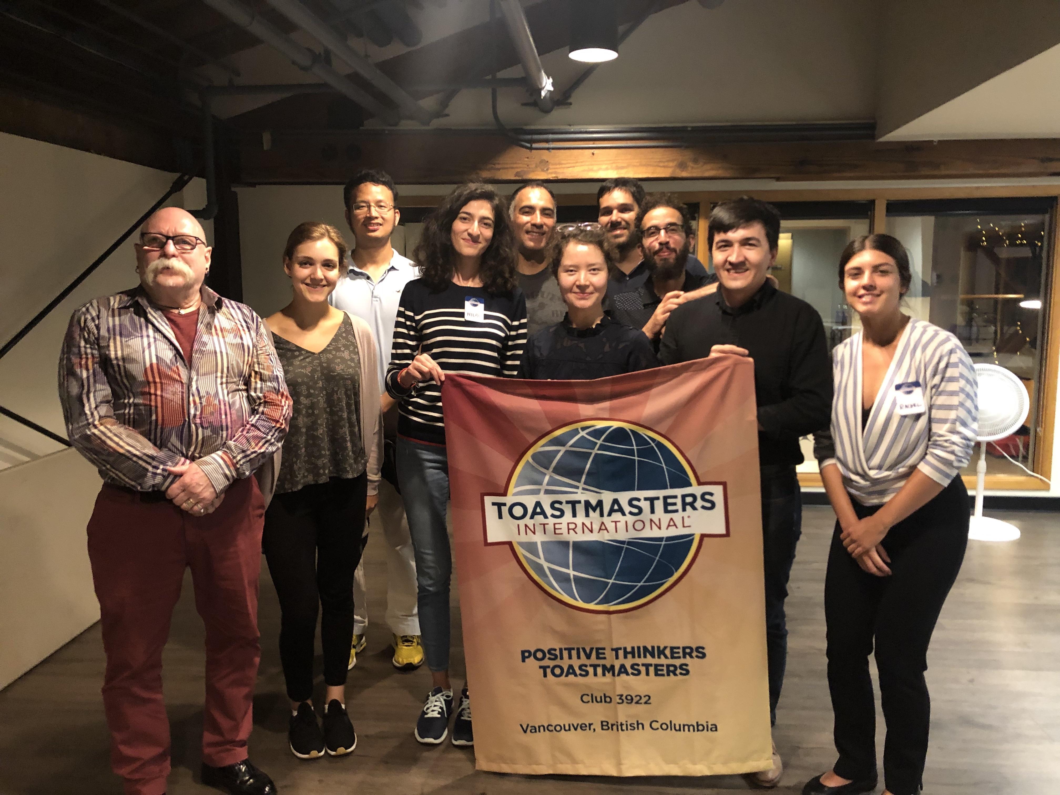 Positive Thinkers Toastmasters Club Meeting