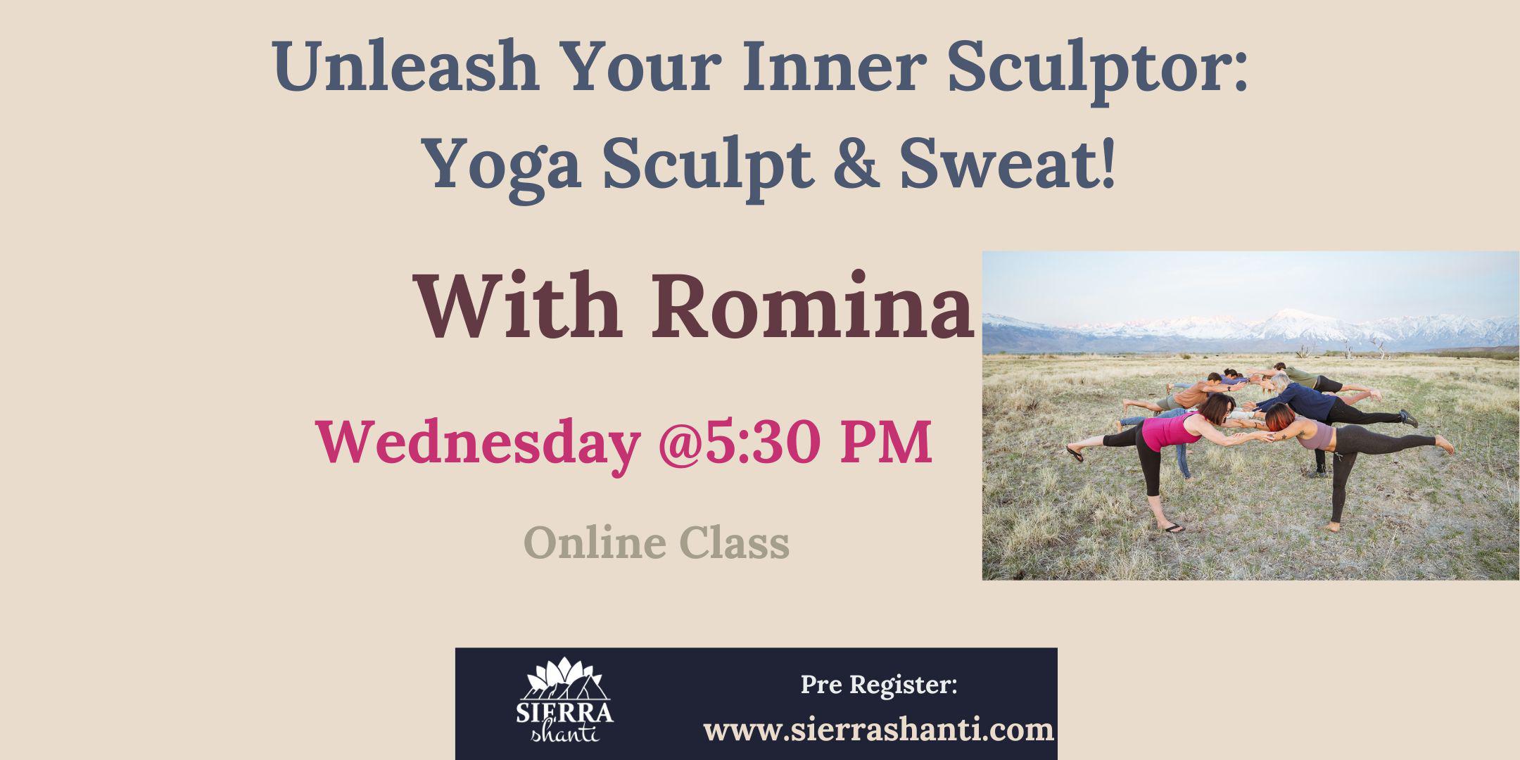 NEW CLASS! Yoga Sculpt