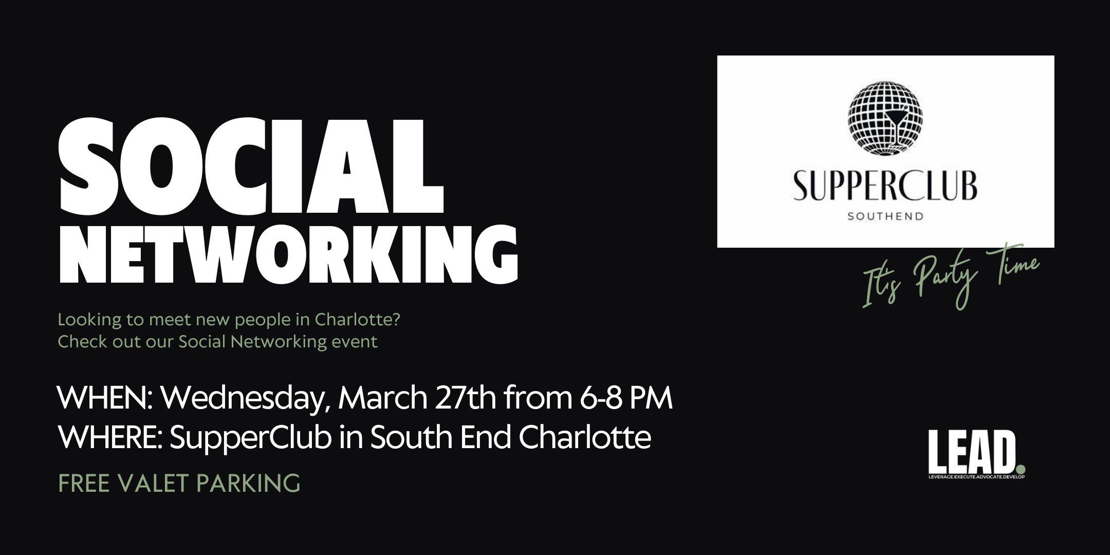 LEAD Social Networking Tickets Wed Mar 27 2024 at 6 00 PM