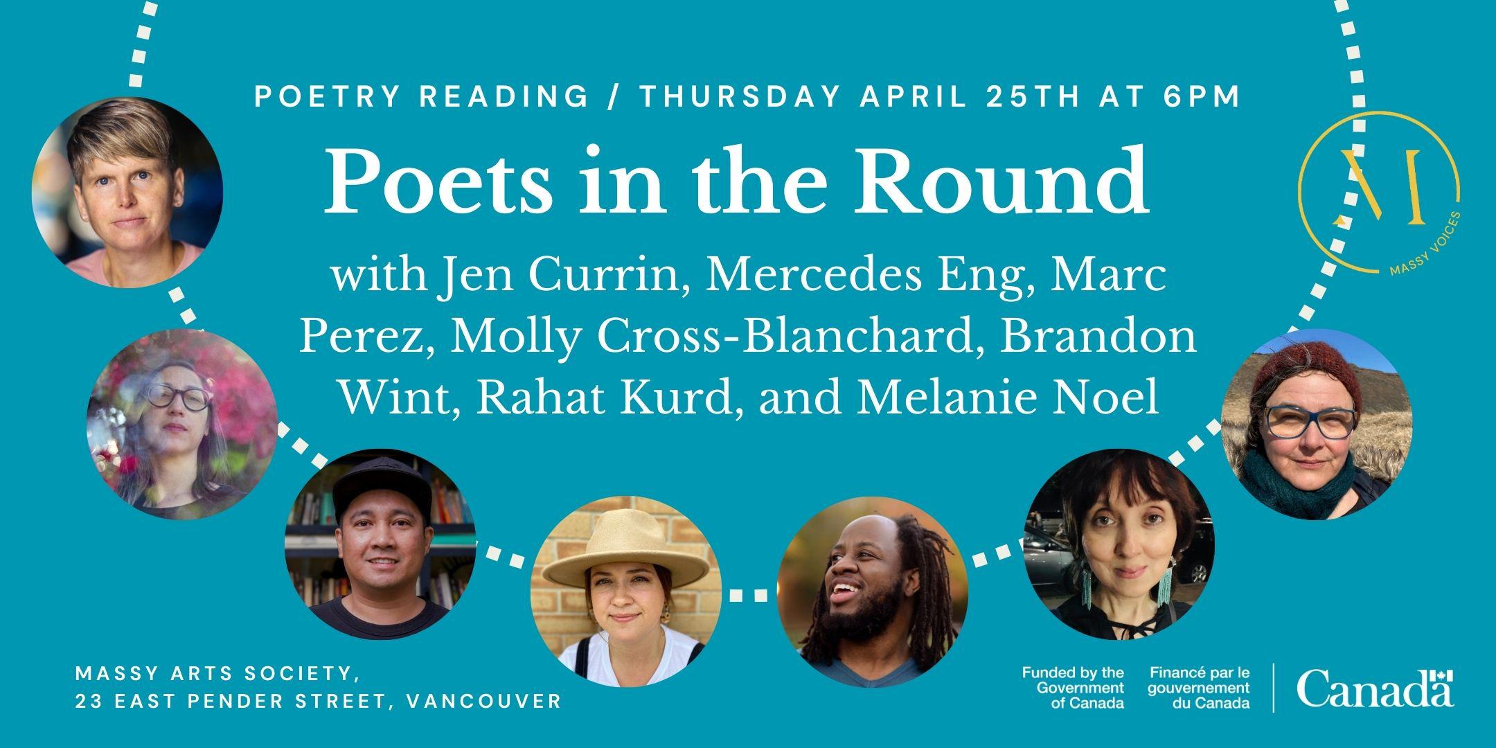 Poets in the Round Tickets Thu Apr 25 2024 at 6 00 PM Eventbrite