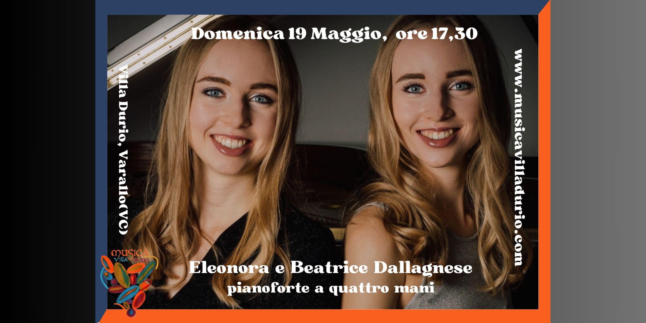 Beatrice Eleonora Dallagnese pianoforte a quattro mani. Tickets