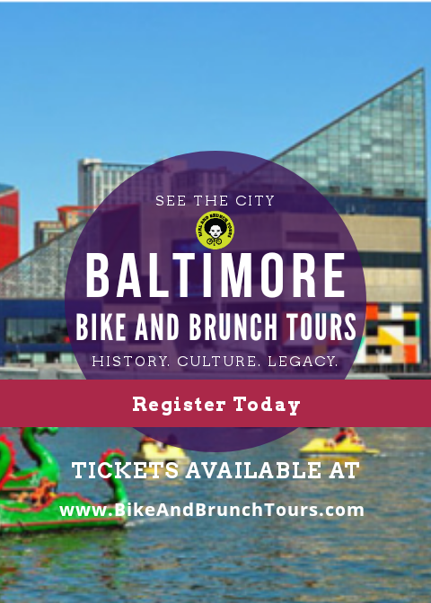 Bike & Brunch Tours: Baltimore! Harbor Loop & Douglass Tour