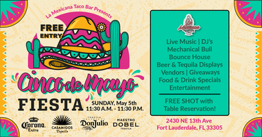 Cinco de Mayo ️ Tickets, Sun, May 5, 2024 at 11:30 AM | Eventbrite