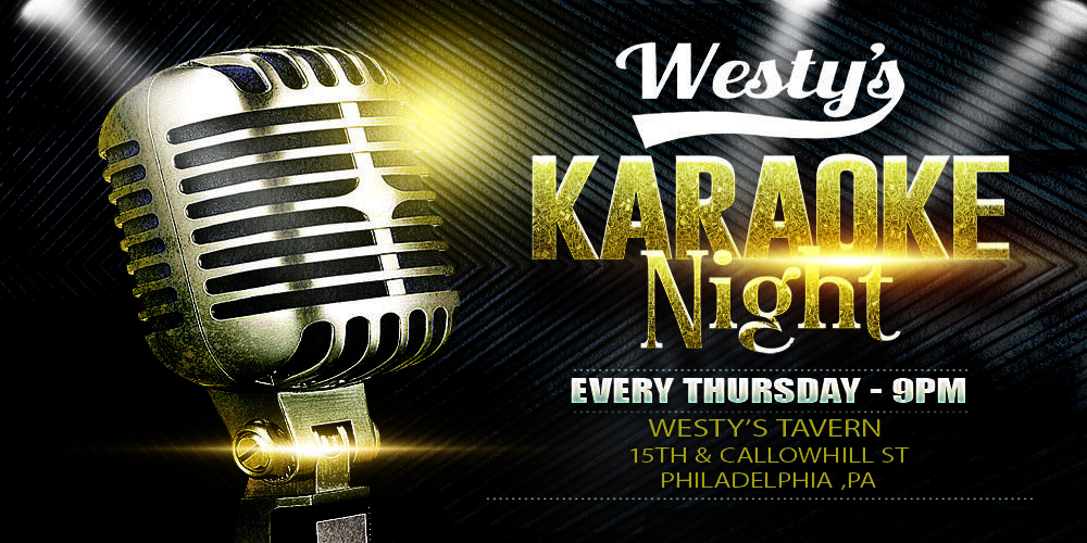 Thursday Karaoke at Westys Tavern (Philadelphia)