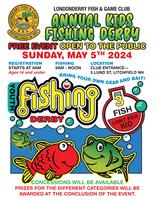 WORK PARTY- KIDS FISHING DERBY 5/5/24 Tickets, Sun, May 5, 2024 at 7:30 AM