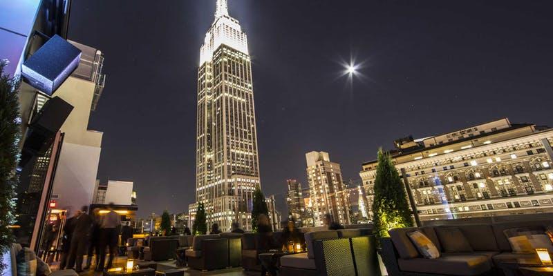 ROOFTOP PARTY | SATURDAY NIGHT | Sky Room NYC Tallest Rooftop Bar Lounge