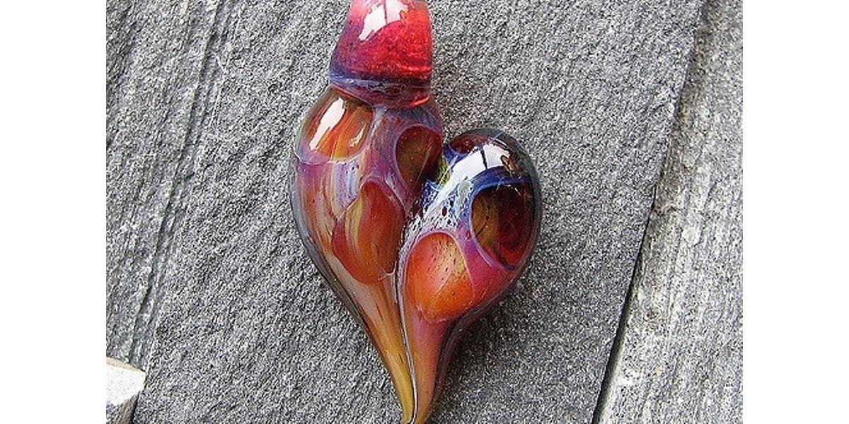 1-Hour Valentine's Heart Pendant Making Class - MA (02-02-2020 starts at 10:00 AM)