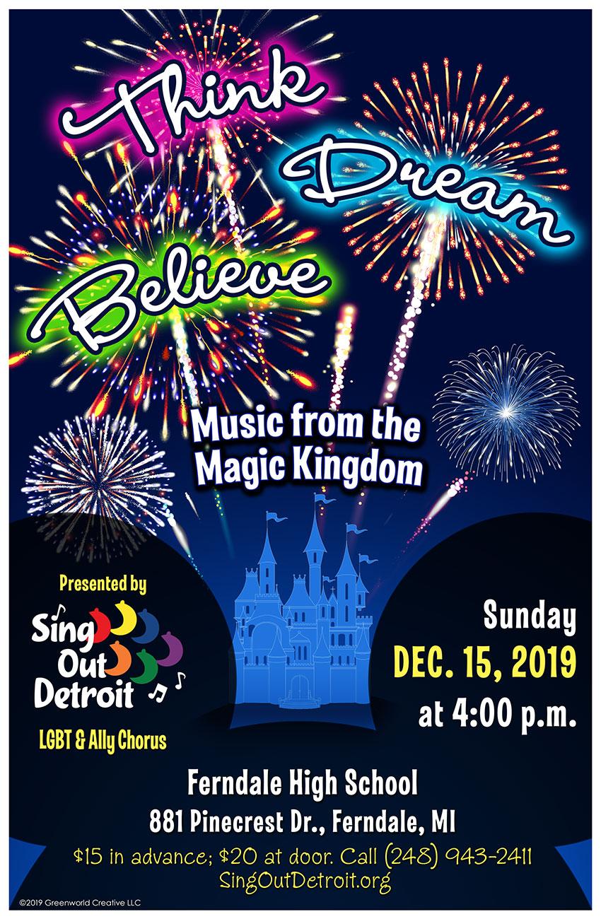 Sing Out Detroit Chorus Presents: Think, Dream, Believe