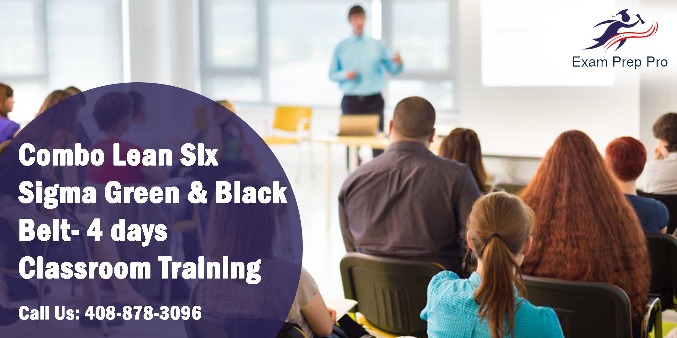 Combo Lean Six Sigma Green Belt and Black Belt- 4 days Classroom Training in Boise