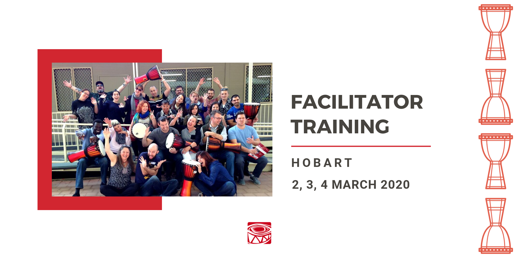 DRUMBEAT 3 Day Facilitator Training - Hobart