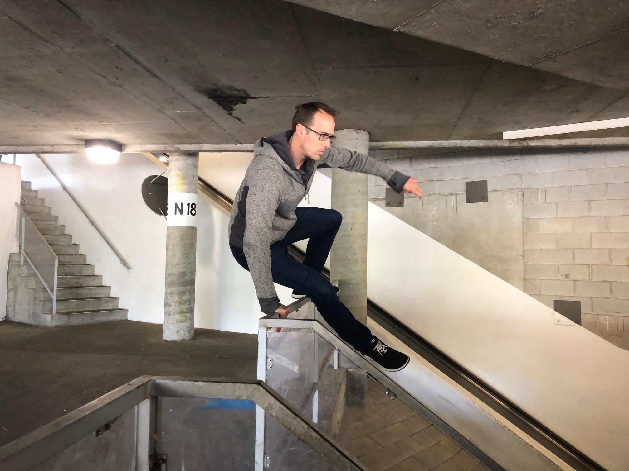 Sunday Parkour with Ian Schwartz: Drop-In Community Class