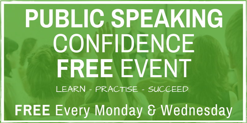 Public Speaking & Presentation Skills - FREE Friendly Weekly London Classes