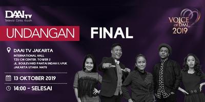 Final Voice Of Daai Tickets Sun Oct 13 2019 At 200 Pm