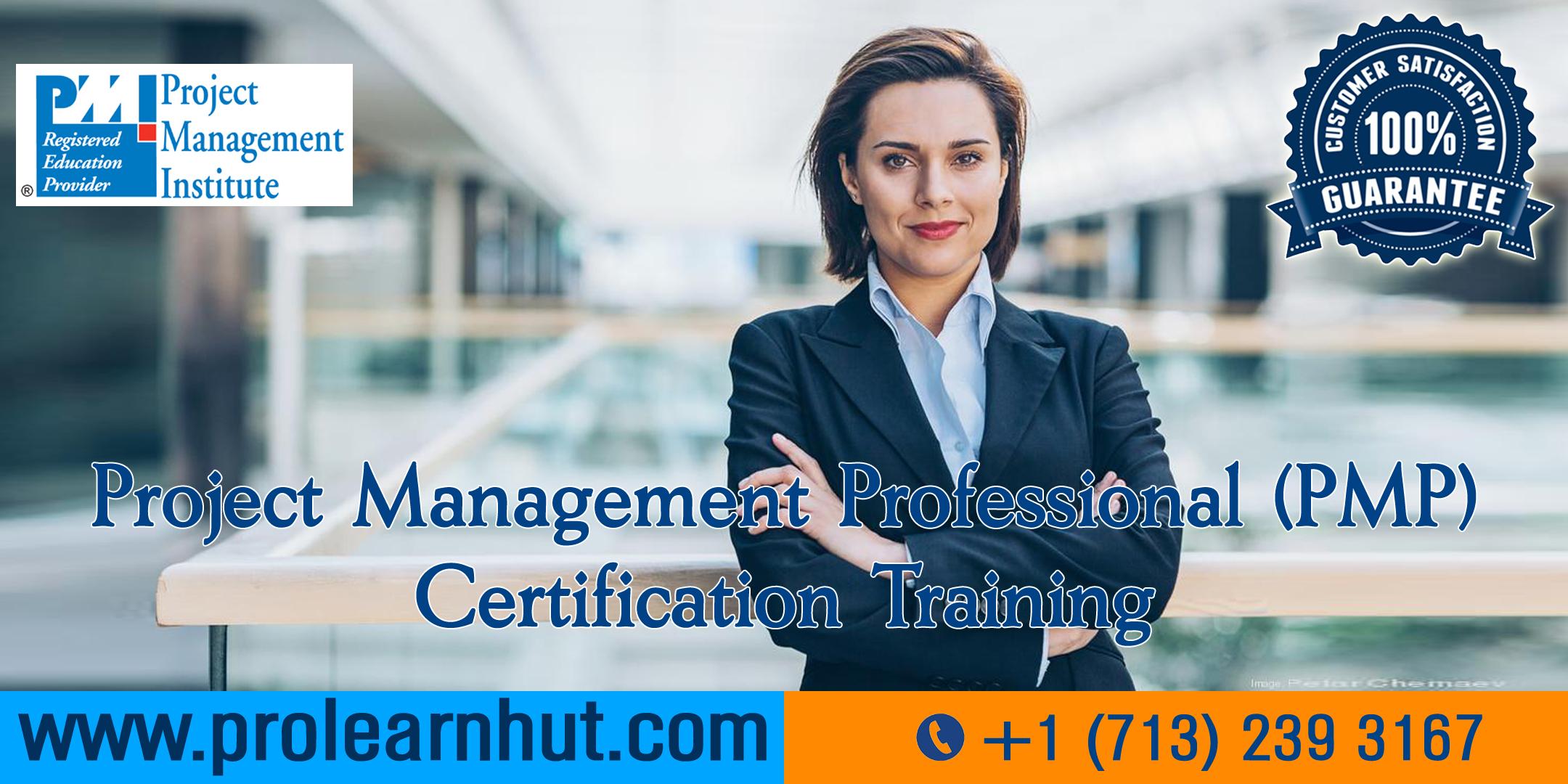 PMP Certification | Project Management Certification| PMP Training in Fargo, ND | ProLearnHut