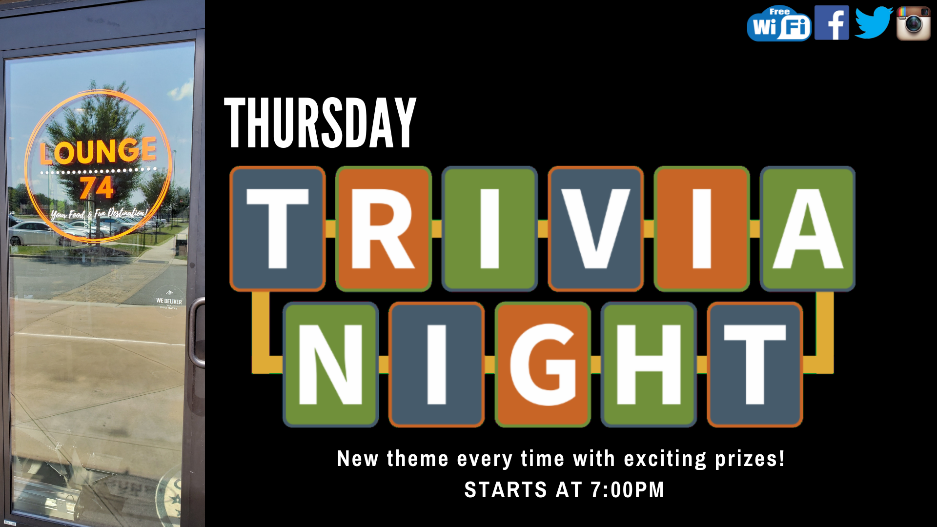 Trivia Thursdays @ Lounge 74