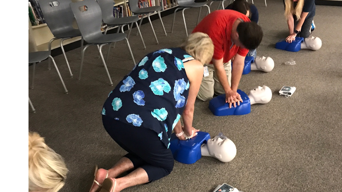 Adult and Pediatric First Aid CPR AED​, $100, Same day Red Cross card.