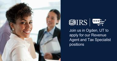 IRS Ogden Hiring Event-Revenue Agent and Tax Specialist Positions ...