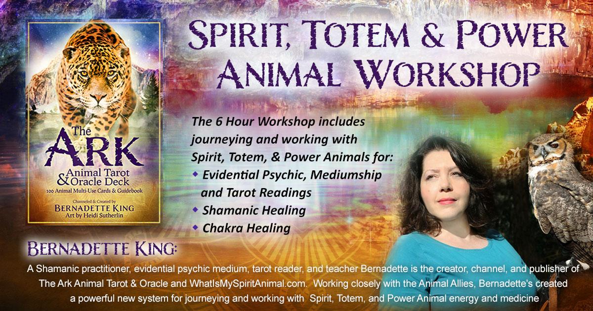 Spirit, Totem & Power Animal Workshop
