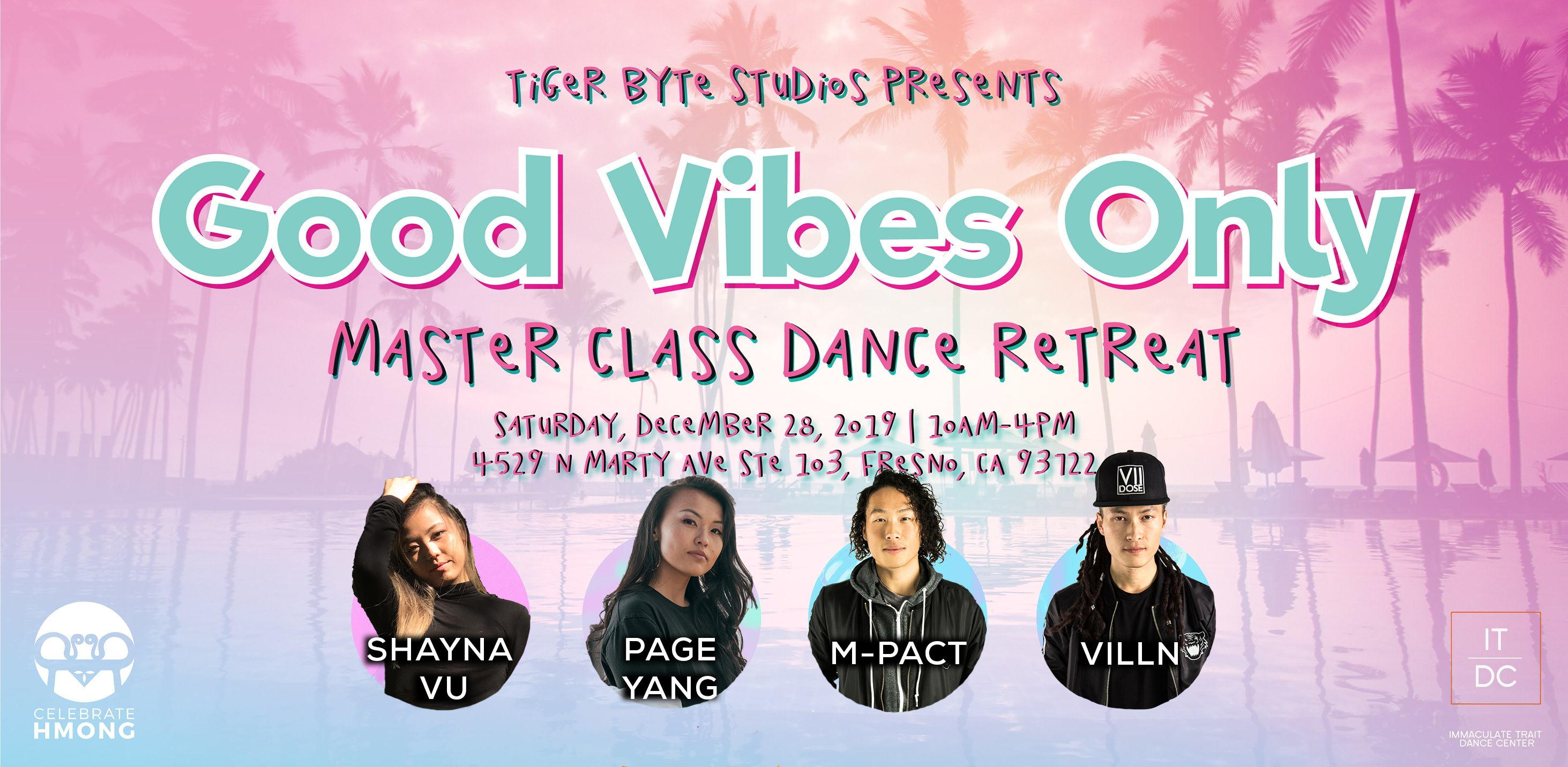 Good Vibes Only Master Class Dance Retreat